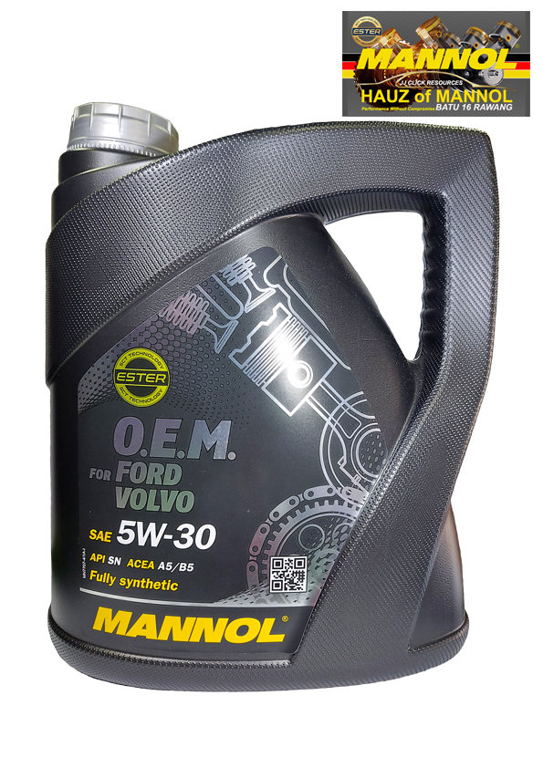 LUBRICANTE MANNOL 5W30 SN/CF ACEA C3 O.E.M. VW/AUDI/SKODA 5L - PROTECK